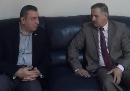 لقاء رئيس المجلس بالدكتور عصام شرف